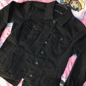 LOVESICK BLACK DENIM JACKET